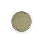 Assiette plate 20cm vert Gravel