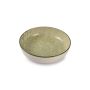 Deep plate 18,5xH5cm green Gravel