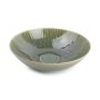 Diep bord 24xH7cm groen Luce