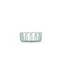 Wire basket 16xH7cm green Flores
