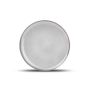 Teller flach 19,5cm grau Freckles