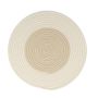 Placemat 35cm cream white Piff