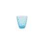 Glas 22cl blau Bubble - Set/4