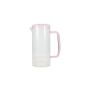 Karaffe 120cl mit Deckel pink Cruse