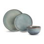 Servies 12-delig blauw Duna