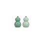Pfeffer/Salzmühle H12cm grün Betty - Set/2