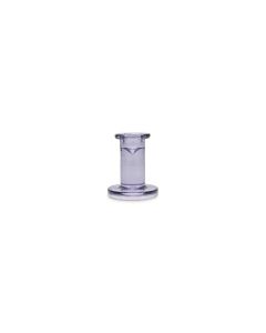 Bougeoir H8cm violet Mood - Lot de 2