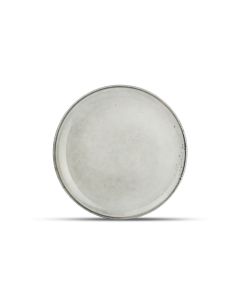 Plat bord 19,5cm groen Freckles