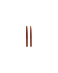 Eetstokje glas amber Tilly - Set van 4