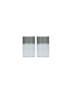 Glas 36,5cl grau Cruse - 2er-Set