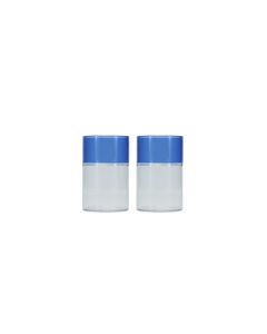 Glas 36,5cl blau Cruse - 2er-Set