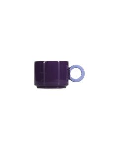 Beker 28cl dark purple/lavender blue Lou