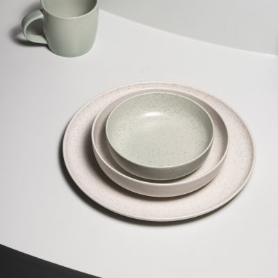 Bowl 19,5xH5cm vanille Dot