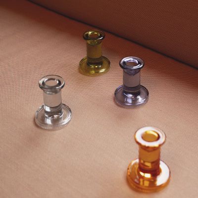 Candle holder H8cm violet Mood - set/2