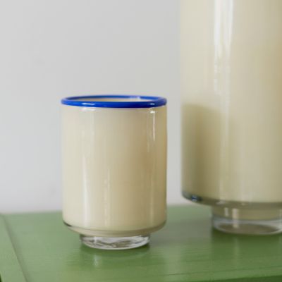 Vase 10,5xH14cm cream white Milo