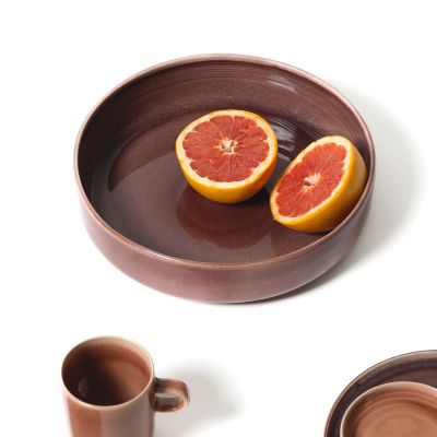 Plat à servir 28xH7cm raspberry Duna