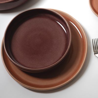 Bol 21xH5cm raspberry Duna