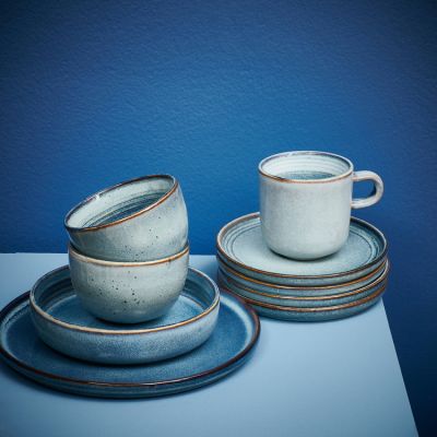 Plate 27cm blue Duna