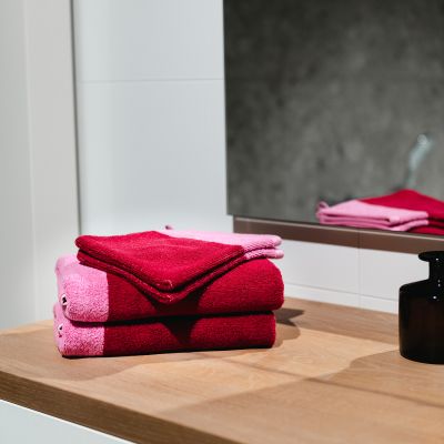 Gant de toilette 15x21cm blush pink Pixie - set/2