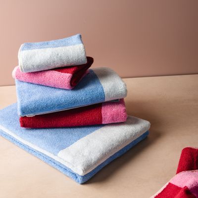 Serviette de bain 50x100cm ocean blue Pixie - set/2