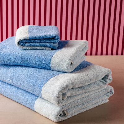 Serviette de bain 70x140cm ocean blue Pixie - set/2