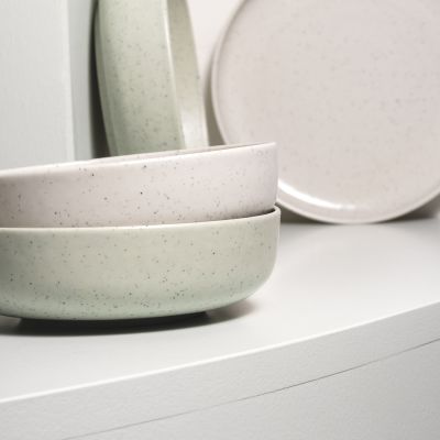 Kom 15xH4,5cm vanille Dot