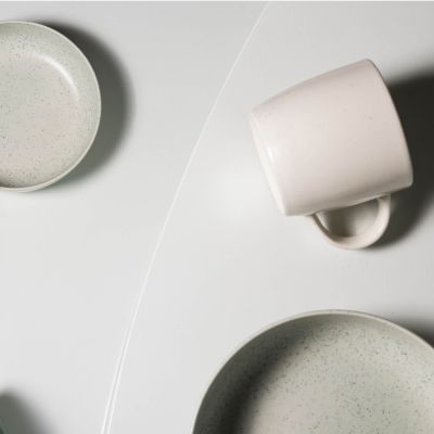 Beker 36cl vanille Dot