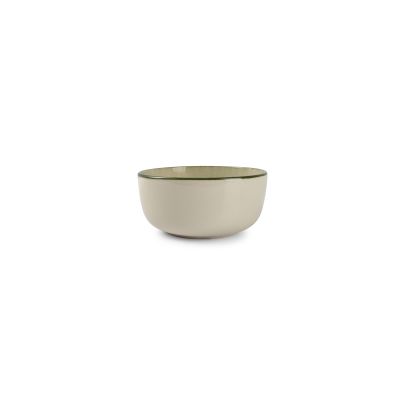 Kom 14,5xH6,5cm groen Gravel