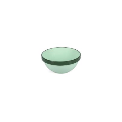 Kom 15,5xH6,5cm green Duo