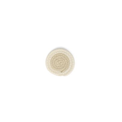 Glasonderzetter 10cm cream white Piff - Set van 4