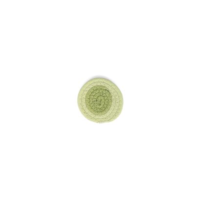 Glasonderzetter 10cm pistachio green Piff - Set van 4