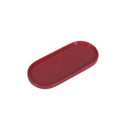 Servierschale 20x9cm burgundy Fika