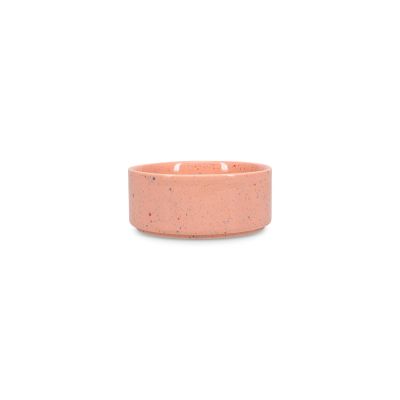Kom 13xH5,5cm roze Fika