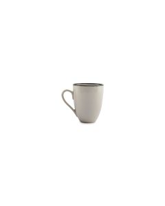 Chope 35cl blanc/noir Gravel