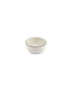 Bowl 14.5xH6.5cm White Gravel – Set of 2  