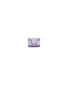 Teelichthalter 5x5cm violet Mood - 2er-Set
