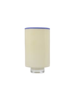 Vase 15xH26cm cream white Milo