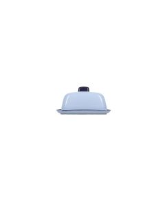 Boterpot 16x10,5xH8cm blue Duo