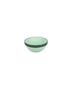 Schale 15,5xH6,5 cm grün Duo