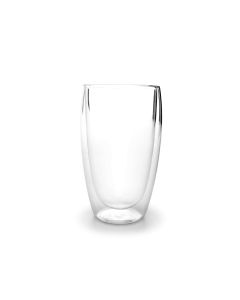 Mug 44cl double wall glass Vienna - Set of 2