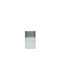Glas 36,5cl grijs Cruse - Set van 2