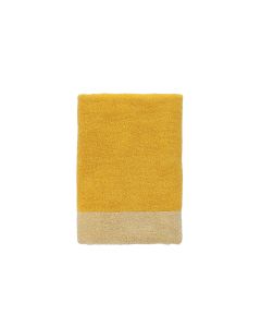 Bath towel 50x100cm sunny yellow Pixie - Set of 2