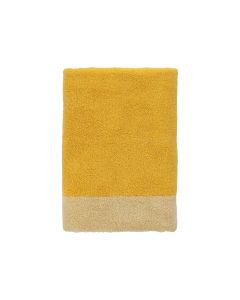 Bath towel 70x140cm sunny yellow Pixie - Set of 2