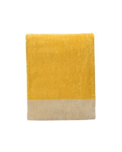 Beach towel 100x180cm sunny yellow Pixie