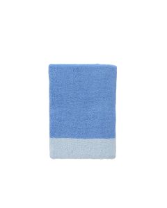 Bath towel 50x100cm ocean blue Pixie - Set of 2