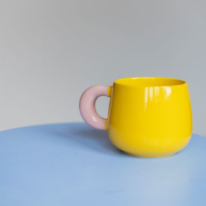 Beker 47cl yellow Coco