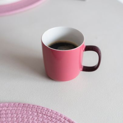 Beker 37cl raspberry Mae