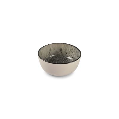 Bowl 14.5xH6.5cm Black Gravel – Set of 2  