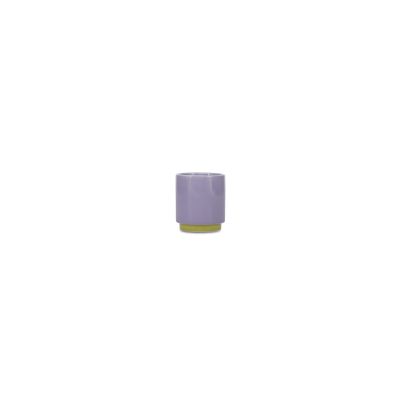 Mocha cup 13cl green/purple Duo