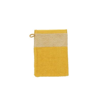 Gant de toilette 15x21cm sunny yellow Pixie - set/2